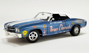 ACME 1/18 ~jJ[ _CLXgf 1970Nf V{[ VFx Ro[eBu CHEVROLET CHEVELLE CONVERTIBLE - BRIGGS DRAG CAR 1970