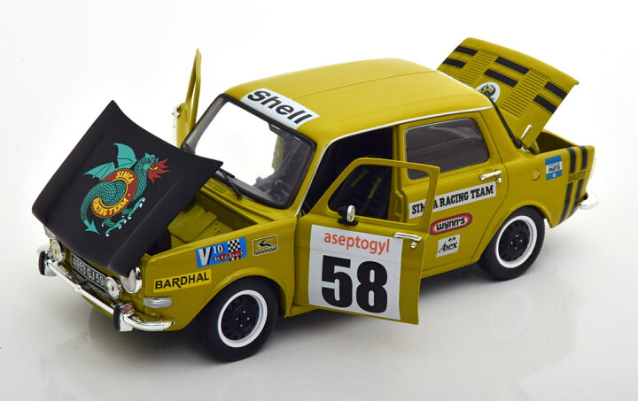 楽天市場】Norev ノレヴ 1/18 ミニカー ダイキャストモデル 1973年 