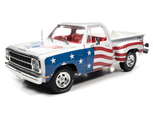 Autoworld I[g[h 1/18 ~jJ[ _CLXgf 1980Nf _bW Dodge Stepside Patriotic Pickup