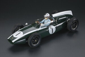 GP Replicas 1/18 ~jJ[ W v|[Vf 1960NpVo[Xg[GP |[|WV N[p[ COOPER - F1 T53 No.1 POLE POSITION WINNER BRITISH SILVERSTONE GP WORLD CHAMPION (with pilot figure h