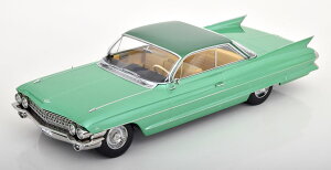 KK Scale 1/18 ミニカー ダイキャストモデル 1961年モデル キャデラック シリーズ62 クーペ ドゥヴィル CADILLAC - SERIES 62 COUPE DEVILLE 1961 ライトグリーンメタリック