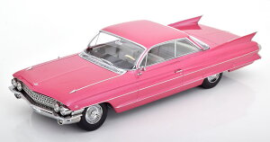 KK Scale 1/18 ミニカー ダイキャストモデル 1961年モデル キャデラック シリーズ62 クーペ ドゥヴィル CADILLAC - SERIES 62 COUPE DEVILLE 1961 ピンク