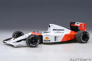 ē! AUTOart I[gA[g 1/18 ~jJ[ R|Wbg_CLXgf 1991N{GP 2 }N[ McLAREN - F1 MP4/6 HONDA No.1 WORLD CHAMPION 2nd JAPAN GP AYRTON SENNA ACgEZi 1991 - WITH McL
