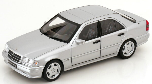 Norev ノレヴ 1/18 ミニカー ダイキャストモデル 1993年モデル メルセデスベンツ MERCEDES BENZ - C-CLASS C36 AMG (W202) 1993 シルバーメタリック
