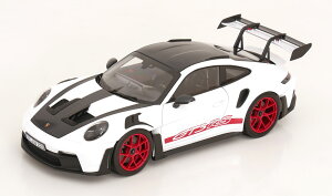 Norev �m���� 1/18 �~�j�J�[ �_�C�L���X�g���f�� 2022�N���f�� �|���V�F PORSCHE - 911 992 GT3 RS WEISSACH PACKAGE COUPE 2022 �z���C�g�E�p�C���b�g���b�h