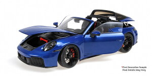 Minichamps �~�j�`�����v�X 1/18 �~�j�J�[ �_�C�L���X�g���f�� 2025�N���f�� �|���V�F PORSCHE - 911 992-2 TARGA 4 GTS 2025 �u���[���^���b�N
