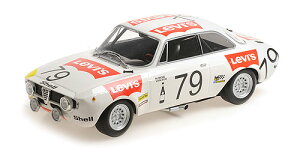 Minichamps ~j`vX 1/18 ~jJ[ _CLXgf 1971NSPA 24 At@I ALFA ROMEO - 1300 GTA JUNIOR LEVI'S SHELL No.79 24h SPA 1971 P.RUBENS - C.A.VAN RYN