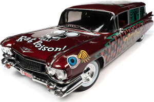 Autoworld 1/18 ~jJ[ _CLXgf 1959Nf LfBbN Ghh l Rat Fink _[Nbh@Cadillac Eldorado 1959 Hearse Rat Fink