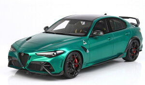 BBR 1/18 ~jJ[ W v|[Vf At@I 2021Nf Alfa Romeo Giulia GTAm Verde Montreal Roll Bar Verde Montreal ANP[Xt bhLp[