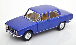 {f Mitica 1/18 ~jJ[ _CLXgf 1971Nf At@I ALFA ROMEO - 2000 BERLINA 1971 - CERCHI MILLERIGHE WHEELS - BLUE PERVINCA MET 349 u[^bN