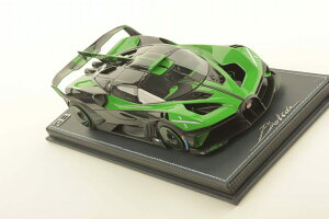 MR Collection 1/18 �~�j�J�[ ���W�� �v���|�[�V�������f�� 2020�N���f�� �u�K�b�e�B �{���C�h BUGATTI - BOLIDE W16.4 8.0 FOUR-TURBO 1850hp 500km/h 2020 VERDE PIPER �O���[��