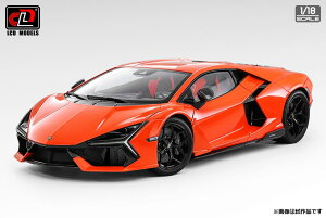 LCD Models 1/18 �~�j�J�[ �_�C�L���X�g���f�� 2023�N���f�� �����{���M�[�j �����F���g LAMBORGHINI REVUELTO 2023 �I�����W