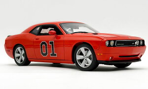 ACME 1/18 �~�j�J�[ �_�C�L���X�g���f�� 2010�N���f�� �_�b�W DODGE - CHALLENGER SRT8 No.01 COUPE 2010 - THE GENERAL LEE THE DUKES OF HAZZARD TRIBUTE