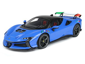 BBR 1/18 �~�j�J�[ ���W�� �v���|�[�V�������f�� 2024�N���f�� �t�F���[�� FERRARI - SF90 XX STRADALE 2024 BLU FRANCIA �u���[