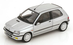 Norev �m���� 1/18 �~�j�J�[ �_�C�L���X�g���f�� 1992�N���f�� ���m�[ RENAULT - CLIO 16S 1992 - ICEBERG GREY ���C�g�O���[���^���b�N