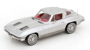 Norev �m���� 1/18 �~�j�J�[ �_�C�L���X�g���f�� 1963�N���f�� �V�{���[ Chevrolet Corvette Sting Ray sebring silver �V���o�[���^���b�N