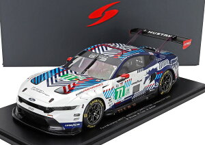 Spark 1/18 �~�j�J�[ ���W�� �v���|�[�V�������f�� 2025�N���}��24���� �t�H�[�h FORD USA - MUSTANG GT3 5.4L V8 TEAM PROTON COMPETITION No.77 24h LE MANS 2025 BEN BARKER - BERNARDO SOUSA - BEN TUCK