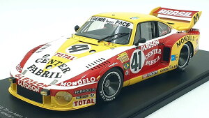 Spark 1/18 �~�j�J�[ ���W�� �v���|�[�V�������f�� 1978�N���}��24���� ��7�� �|���V�F PORSCHE - 935-77 3.0L F6 TURBO TEAM PACE No.41 7th 24h LE MANS 1978 PAULO GOMES - MARIO AMARAL - ALFREDO GUARANA