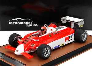 Tecnomodel �e�N�m���f�� 1/18 �~�j�J�[ ���W�� �v���|�[�V�������f�� 1980�N�I�����_GP �A���t�@�����I ALFA ROMEO - F1 179 No.22 DUTCH GP 1980 VITTORIO BRAMBILLA ���B�b�g���I�E�u�����r�� �h���C�o�[�t�B�M��