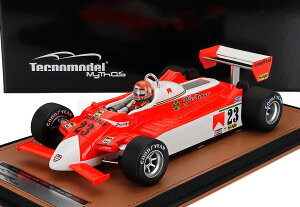 Tecnomodel �e�N�m���f�� 1/18 �~�j�J�[ ���W�� �v���|�[�V�������f�� 1980�N���i�RGP �A���t�@�����I ALFA ROMEO - F1 179 No.23 MONACO GP 1980 BRUNO GIACOMELLI �u���[�m�E�W���R���� �h���C�o�[�t�B�M���A�t��