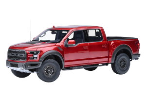 AUTOart �I�[�g�A�[�g 1/18 �~�j�J�[ �R���|�W�b�g�_�C�L���X�g���f�� 2019�N���f�� �t�H�[�h FORD USA - F-150 RAPTOR SUPERCREW PICK-UP DOUBLE CABIN 2019 RUBY RED ���^���b�N�E���b�h