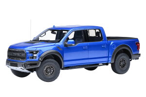AUTOart �I�[�g�A�[�g 1/18 �~�j�J�[ �R���|�W�b�g�_�C�L���X�g���f�� 2019�N���f�� �t�H�[�h FORD USA - F-150 RAPTOR SUPERCREW PICK-UP DOUBLE CABIN 2019 ���^���b�N�E�u���[