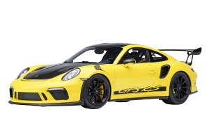 AUTOart �I�[�g�A�[�g 1/18 �~�j�J�[ �R���|�W�b�g�_�C�L���X�g���f�� 2018�N���f�� �|���V�F PORSCHE - 911 991-2 GT3 RS COUPE WEISSACH PACKAGE 2018 �C�G���[/�J�[�{���u���b�N