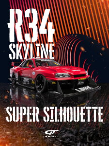 GT Spirit gts570 1/18 �~�j�J�[ ���W�� �v���|�[�V�������f�� 2020�N���f�� ���Y NISSAN - SKYLINE GT-R (R34) No.5 LBWK SUPER SILHOUETTE 2020