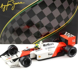 Premium X 1/18 �~�j�J�[ ���W�� �v���|�[�V�������f�� 1988�N���{GP �D�����f�� �}�N���[���� �z���_ McLAREN - F1 MP4/4 No.12 WORLD CHAMPION WINNER JAPAN GP 1988 AYRTON SENNA �A�C���g���E�Z�i