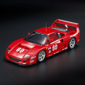 Topmarques �g�b�v�}���P�X 1/18 �~�j�J�[ ���W�� �v���|�[�V�������f�� 1989�NIMSA GTO LAGUNA SECA ��3�� �t�F���[�� FERRARI - F40 LM No.60 3rd IMSA GTO LAGUNA SECA 1989 JEAN ALESI �W�����E�A���W