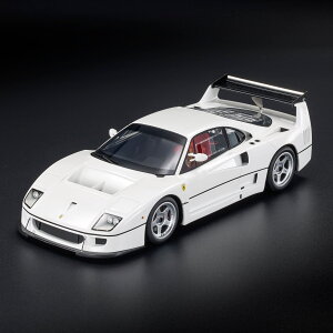Topmarques �g�b�v�}���P�X 1/18 �~�j�J�[ ���W�� �v���|�[�V�������f�� 1989�N �t�F���[�� FERRARI - F40 LM PRESS VERSION 1989 �z���C�g