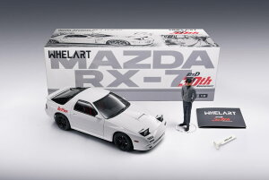 Whelart 1/18 �~�j�J�[ �_�C�L���X�g���f�� 2006�N���f�� �}�c�_ FC3S RX-7 Infini ������(�C�j�V����D) �A�ڊJ�n30���N�L�O���f�� Initial D 30th Anniversary Edition Mazda FC3S RX-7 Infini RHD With Takahashi Ryosuke Figure 20