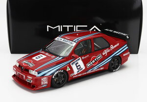 Mitica 1/18 ~jJ[ W v|[Vf 1992Nc@[X 6 At@I ALFA ROMEO - ALFA ROMEO 155 GTA D2 SUPERTURISMO MARTINI No.6 6th MONZA 1992 LUCA CADALORA