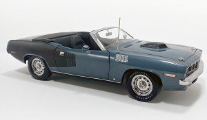 ACME 1/18 �~�j�J�[ �_�C�L���X�g���f�� 1971�N���f�� �v�����X Plymouth HEMI Cuda Convertible 1971 - Winchester Gray �E�B���`�F�X�^�[�E�O���[