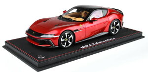 BBR 1/18 ~jJ[ W v|[Vf 2024Nf tF[ FERRARI - 12 CILINDRI V12 830cv PANORAMIC ROOF 2024 ROSSO FUOCO bh^bN