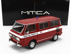 ���{���������f�� Mitica 1/18 �~�j�J�[ �_�C�L���X�g���f�� 1970�N���f�� �t�B�A�b�g FIAT - FIAT 850 FAMILIARE VIGILI DEL FUOCO 1970 ���h���ԗ�