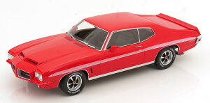KK-Scale 1/18 ミニカー ダイキャストモデル 1972年モデル ポンティアック PONTIAC - GTO LeMans RAM AIR COUPE 1972 レッド