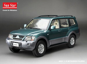Sun Star TX^[ 1/18 ~jJ[ _CLXgf 2007Nf OH Mitsubishi Pajero V73 O[^bN nhdl