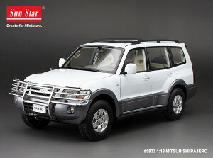 Sun Star TX^[ 1/18 ~jJ[ _CLXgf 2007Nf OH Mitsubishi Pajero V73 zCg nhdl