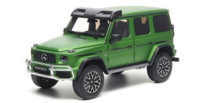 Almost Real オルモストリアル 1/18 ミニカー ダイキャストモデル 2023年モデル メルセデスベンツ MERCEDES BENZ - G-CLASS G63 AMG (W463) 4x4 Squared 2023 - HELL MAGNO GREEN グリーン
