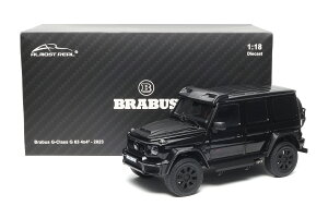 Almost Real IXgA 1/18 ~jJ[ _CLXgf 2023Nf uoX MERCEDES BENZ - G-CLASS G63 AMG BRABUS BITURBO 4X4 Squared 2023 - OBSIDIAN BLACK ubN^bN