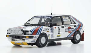 Kyosho  1/18 ~jJ[ _CLXgf 1988N[EeJ Df `A LANCIA - DELTA HF INTEGRALE 4WD TEAM MARTINI RACING (night version) No.3 WINNER RALLY MONTECARLO 1988 BRUNO SABY - JEAN FRANCOIS 