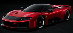 BBR 1/18 ~jJ[ W v|[Vf 2024Nf tF[ FERRARI F80 2024 - CARBON SILVER RIMS ROSSO SUPERCAR J[{Vo[zC[Ebh^bN