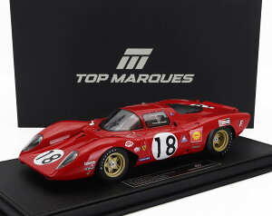 Topmarques gbv}PX 1/18 ~jJ[ W v|[Vf 1969N}24 tF[ FERRARI - 312P COUPE TEAM SEFAC No.18 24h LE MANS 1969 PEDRO RODRIGUEZ / DAVID PIPER P.hQX / D.pCp[