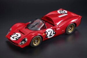 Topmarques gbv}PX 1/18 ~jJ[ W v|[Vf 1967N^Kt[I tF[ FERRARI - 330P4 4.0L V12 SPIDER TEAM SPA FERRARI SEFAC No.224 TARGA FLORIO 1967 NINO VACCARELLA - LUDOVICO SCARFIOTT