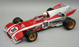 Tecnomodel eNmf 1/18 ~jJ[ W v|[Vf 1971NxM[GP tF[ FERRARI - F1 312B2 No.30 PROVA BELGIUM GP (with pilot figure hCo[tBMA) 1971 CLAY REGAZZONI