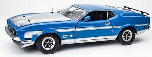 Sun Star TX^[ 1/18 ~jJ[ _CLXgf 1971Nf tH[h }X^O Ford Mustang Boss 351 1971 grabber blue/white u[EzCg