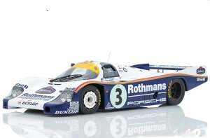 Spark 1/12 �~�j�J�[ ���W�� �v���|�[�V�������f�� 1983�N���}��24���� �D�����f�� �|���V�F PORSCHE - 956L 2.6L TURBO TEAM ROTHMANS PORSCHE No.3 WINNER 24h LE MANS 1983 AL HOLBERT - HURLEY HAYWOOD - VERN SCHUPPAN �f�B�X�v��