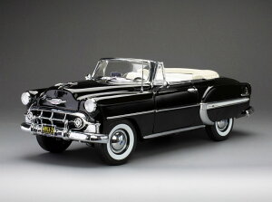 Sun Star �T���X�^�[ 1/18 �~�j�J�[ �_�C�L���X�g���f�� 1953�N���f�� �V�{���[ CHEVROLET - BEL AIR OPEN ROOF CONVERTIBLE 1953 �u���b�N