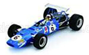Spark 1/18 �~�j�J�[ ���W�� �v���|�[�V�������f�� 1968�N�h�C�cGP �D�����f�� �}�g���E�V���J MATRA SIMCA - F1 MS10 No.6 WINNER GERMAN GP 1968 JACKIE STEWART